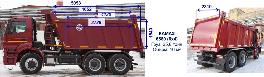Сколько берет камаз