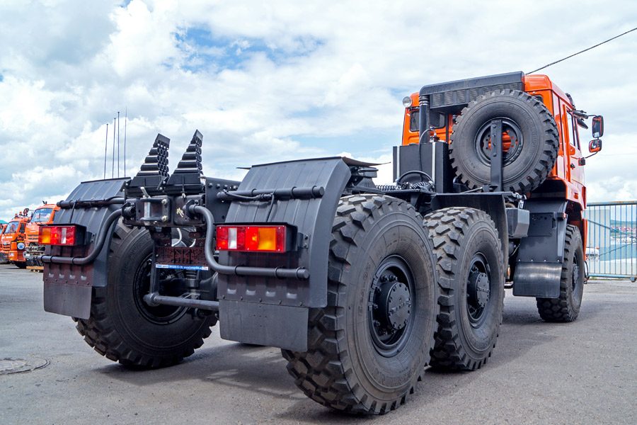 Супер-Батыр КАМАЗ 65221 сзади