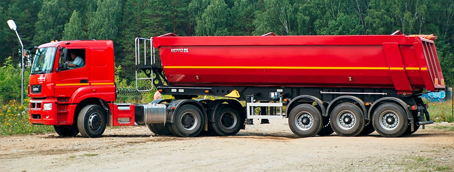 Тягач для перевозки тяжелых грузов КАМАЗ 65806