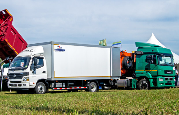 Тягач и фургоны ФОТОН для сельхозпроизводителей