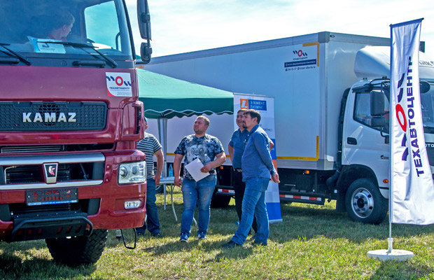 Фермеры интересуются техникой КАМАЗ