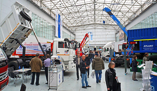 Выставка грузовой и спецтехники в Красноярске МоторЭкспоШоу МВДЦ Сибирь